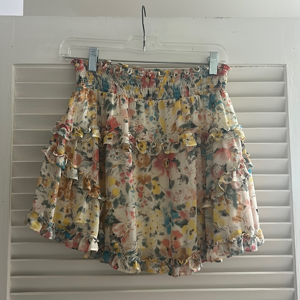 Urban Outfitters Floral Mini Skirt